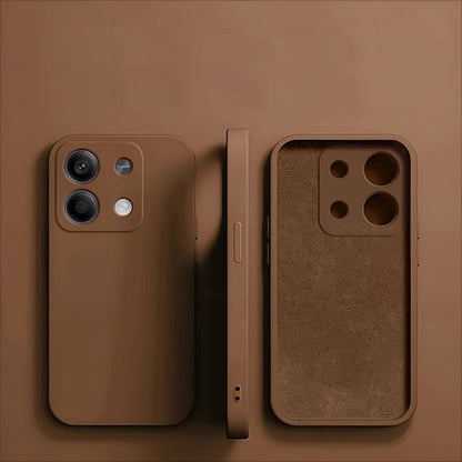 Redmi Note 13 Case Square Liquid Silicone Soft funda TPU Cover For Xiaomi Redmi Note 13 Note13Pro Plus Note13 Pro 5G Phone Cases