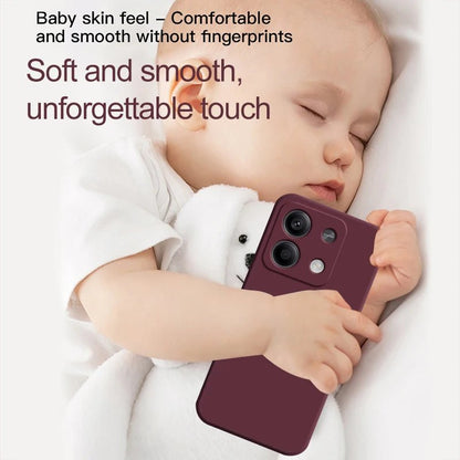 Redmi Note 13 Case Square Liquid Silicone Soft funda TPU Cover For Xiaomi Redmi Note 13 Note13Pro Plus Note13 Pro 5G Phone Cases