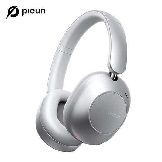 Picun-Casque Bluetooth à suppression active du bruit F6, suivi de la tête ANC, audio 3D, casque sans fil, haute résolution, faible latence de contrôle