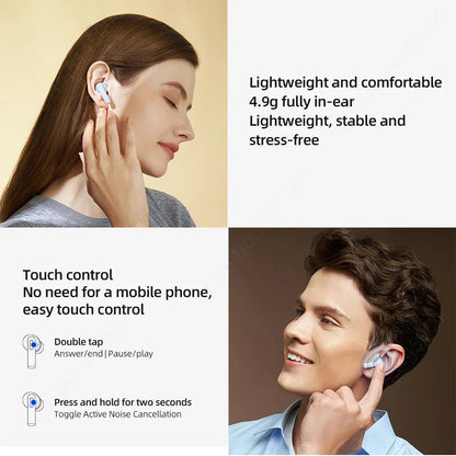Honor CHOICE LCHSE X7i écouteurs True Wireless 45dB suppression Active du bruit TWS écouteur Bluetooth 40 heures d'autonomie de la batterie
